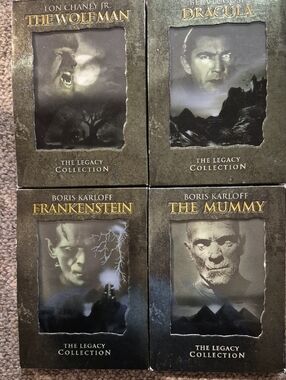 The Legacy Collection DVD Set 8 Discs Home Of The Original Monsters